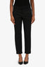 Brunello Cucinelli Black Cotton Tailored Trousers Size 4