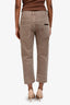 Brunello Cucinelli Brown Denim Monili Cuffed Jeans Size 2