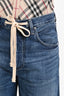 Citizens of Humanity Blue Denim 'Brynn' Drawstring Jeans Size 27