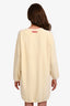 Gucci x Disney Cream Terry Cloth Mickey Mouse Sweater Dress Size L