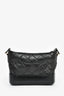 Pre-Loved Chanel™ 2019 Black Quilted Lambskin Small Gabrielle Bag