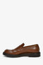 Gucci Brown Leather Loafers Size 7.5 Mens