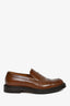Gucci Brown Leather Loafers Size 7.5 Mens