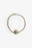 Gucci Sterling Silver Trademark Small Chain Bracelet