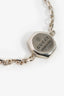 Gucci Sterling Silver Trademark Small Chain Bracelet