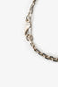 Gucci Sterling Silver Trademark Small Chain Bracelet