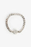 Gucci Sterling Silver Trademark Medium Chain Bracelet