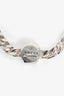 Gucci Sterling Silver Trademark Medium Chain Bracelet