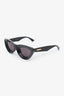 Bottega Veneta Black Frame BV1325S Cat-eye Sunglasses