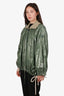 Moncler Green Noizay Parka Jacket Size 2