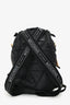 Moschino Navy Nylon Quilted Backpack