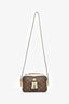 Louis Vuitton 2018 Monogram/Beige Leather 'Saintonge' Crossbody Bag