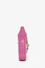 Gucci Pink Crinkled Patent Leather Mini Jackie Notte Bag