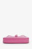 Gucci Pink Crinkled Patent Leather Mini Jackie Notte Bag