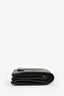 Gucci Black Leather GG Embossed Bow Bifold Wallet