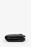 Gucci Black Leather GG Embossed Bow Bifold Wallet