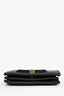 Gucci Black Leather GG Embossed Bow Bifold Wallet