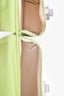 By Far Green Patent Semi Billy Shoulder Bag