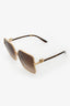 Dolce & Gabbana Gold Tone Square Sunglasses
