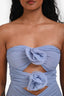 Mariana Sechina Blue Tender Maxi Dress Size XS