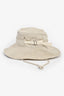 Jacquemus Beige Linen/Cotton 'The de-Nîmes' Bucket Hat Size 58
