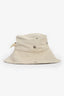 Jacquemus Beige Linen/Cotton 'The de-Nîmes' Bucket Hat Size 58