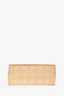 Christian Dior 2023 Beige Raffia Medium Dior Book Tote