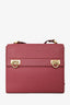 Salvatore Ferragamo Pink Grained Leather Mya Crossbody Bag