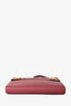 Salvatore Ferragamo Pink Grained Leather Mya Crossbody Bag