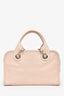 Pre-Loved Chanel™ 2014 Pink Caviar Quilted Small Deauville Bowling Bag