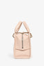 Pre-Loved Chanel™ 2014 Pink Caviar Quilted Small Deauville Bowling Bag