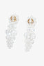 Simone Rocha Clear Crystal Embellished Headband + Earring Set