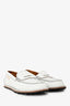 Marni White Leather Loafers Size 39