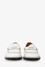 Marni White Leather Loafers Size 39