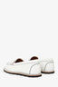 Marni White Leather Loafers Size 39