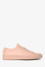 Woman by Common Projects Pink Leather 'Archilles' Sneakers Size 38