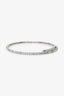 Miu Miu Silver Tone Metal Crystal Set Choker