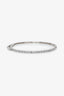 Miu Miu Silver Tone Metal Crystal Set Choker