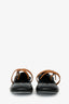 Hermès Black Leather 'Jolly' Ballet Flat Size 35.5