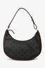 Celine 2020 Brown Leather/Canvas Triomphe Ava Shoulder Bag