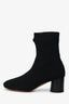 Vince Black Sock Ankle Boots Size 5