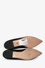 Christian Dior Black Suede Limited-Edition Gold Heart Ballet Flats Size 35