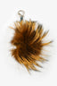 Fendi Brown Fur Ball Keychain