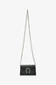 Gucci Black Leather Super Mini Dionysus Chain Bag