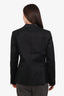 DSquared2 London Black Two Button Cotton Blazer Size 48
