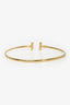 Tiffany & Co. 18K Yellow Gold Diamond T-Wire Bracelet