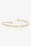 Tiffany & Co 18K Yellow Gold T-Wire Narrow Bracelet