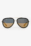 Gucci Black/Gold Mirrored Aviators