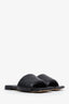 Bottega Veneta Black Leather Lido Slides Size 35.5