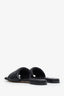 Bottega Veneta Black Leather Lido Slides Size 35.5